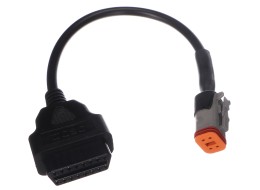 OBD-II 4 tűs adapter Harley-Davidson motorkerékpárhoz MECHANIKAI KÁBEL 20