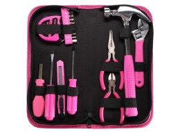 HOME PINK 20 db-os szerszámkészlet