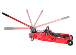 Görgős alacsony profilú hidraulikus emelő 2,5t SX JACK 2,5T 360