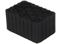 Gumi alátét gépkocsi emelőhöz JACK PAD 18, 120x80x60 mm