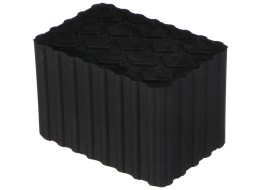 Gumi alátét gépkocsi emelőhöz JACK PAD 19, 120x80x80 mm