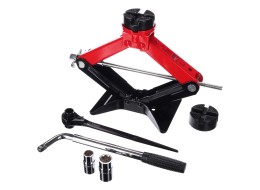 Racsnis ollós emelő SX SCISSOR JACK WIDE PAD 2,5T