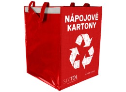 Szelektív hulladékzsák SORT EASY CARTON, 30x30x40cm, 36l