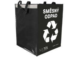Szelektív hulladékgyűjtő zsák SORT EASY MIXED, 30x30x40cm, 36l