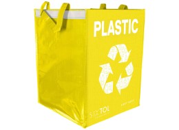 Szelektív hulladéktáska SORT EASY PLASTIC EN, 30x30x40 cm, 36 l