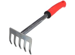 Kézi gereblye, hossza 290 mm, ergonomikus nyél