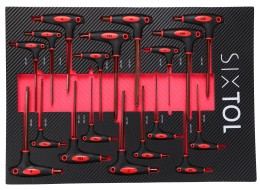 Szerszámos modul műhelykocsihoz MECHANIC TOOL TRAY 5, 18 db
