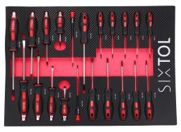 Szerszámmodul műhelykocsihoz MECHANIC TOOL TRAY 8, 21 db