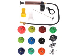 Hűtőrendszer-tesztelő készlet MECHANIC COOLING TESTER 18, 0-2,5 bar, 18 db