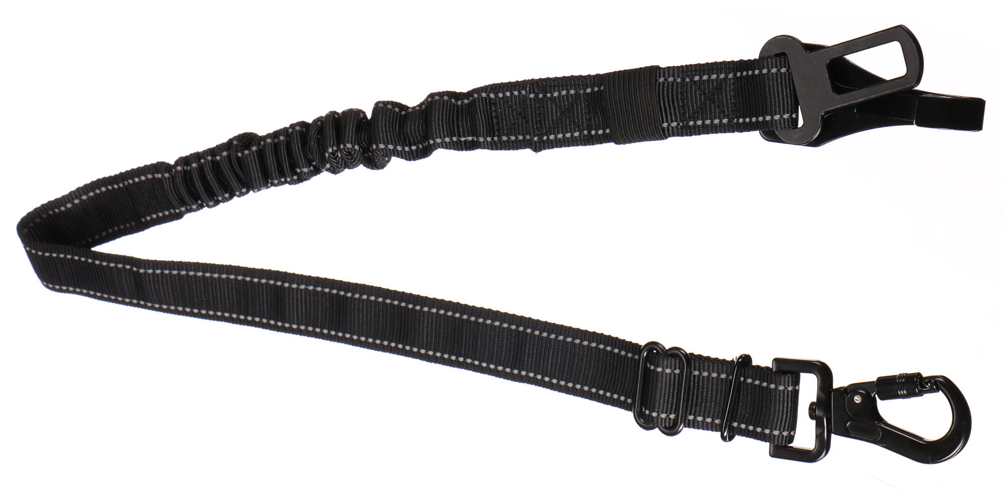 Autós biztonsági öv kutyának CAR BELT FREDY, 63/90 x 2,5 cm