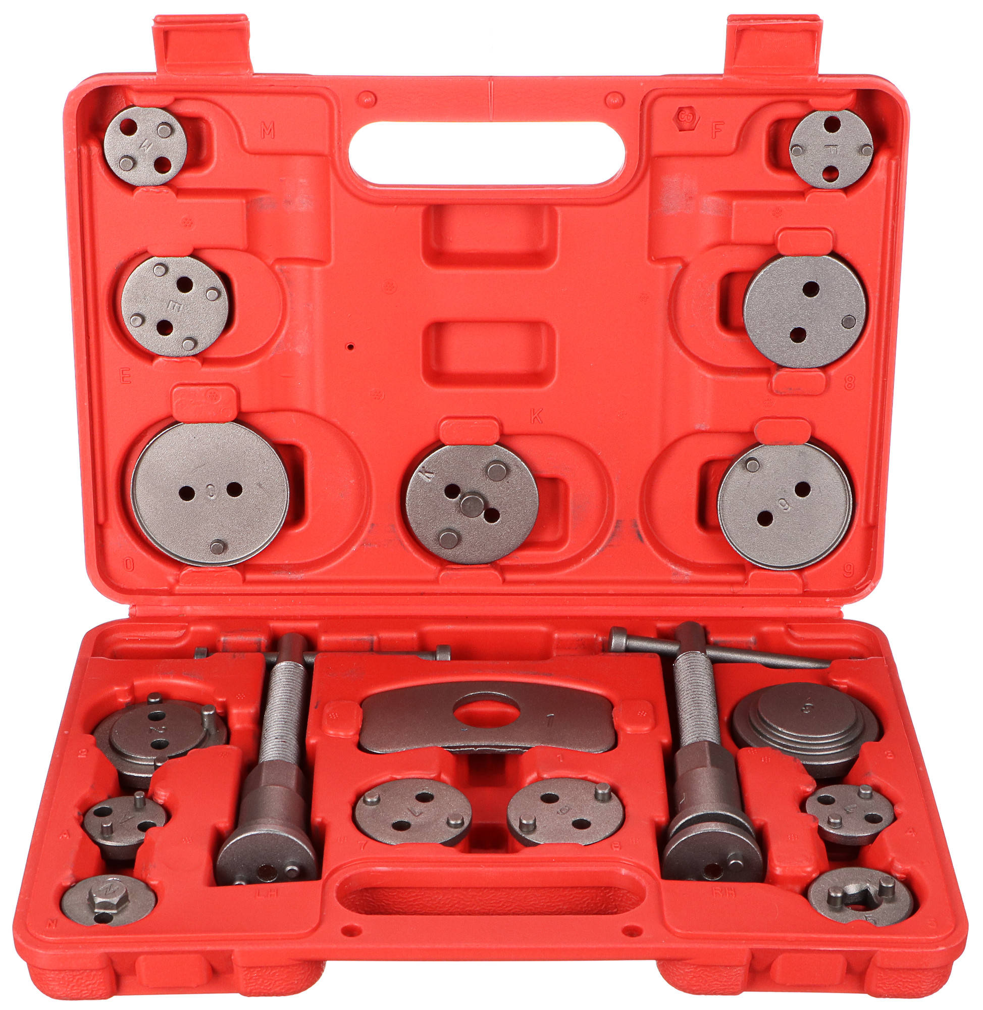 Fékmunkahenger-visszanyomó MECHANIC BRAKE SET 18, 18 darabos készlet