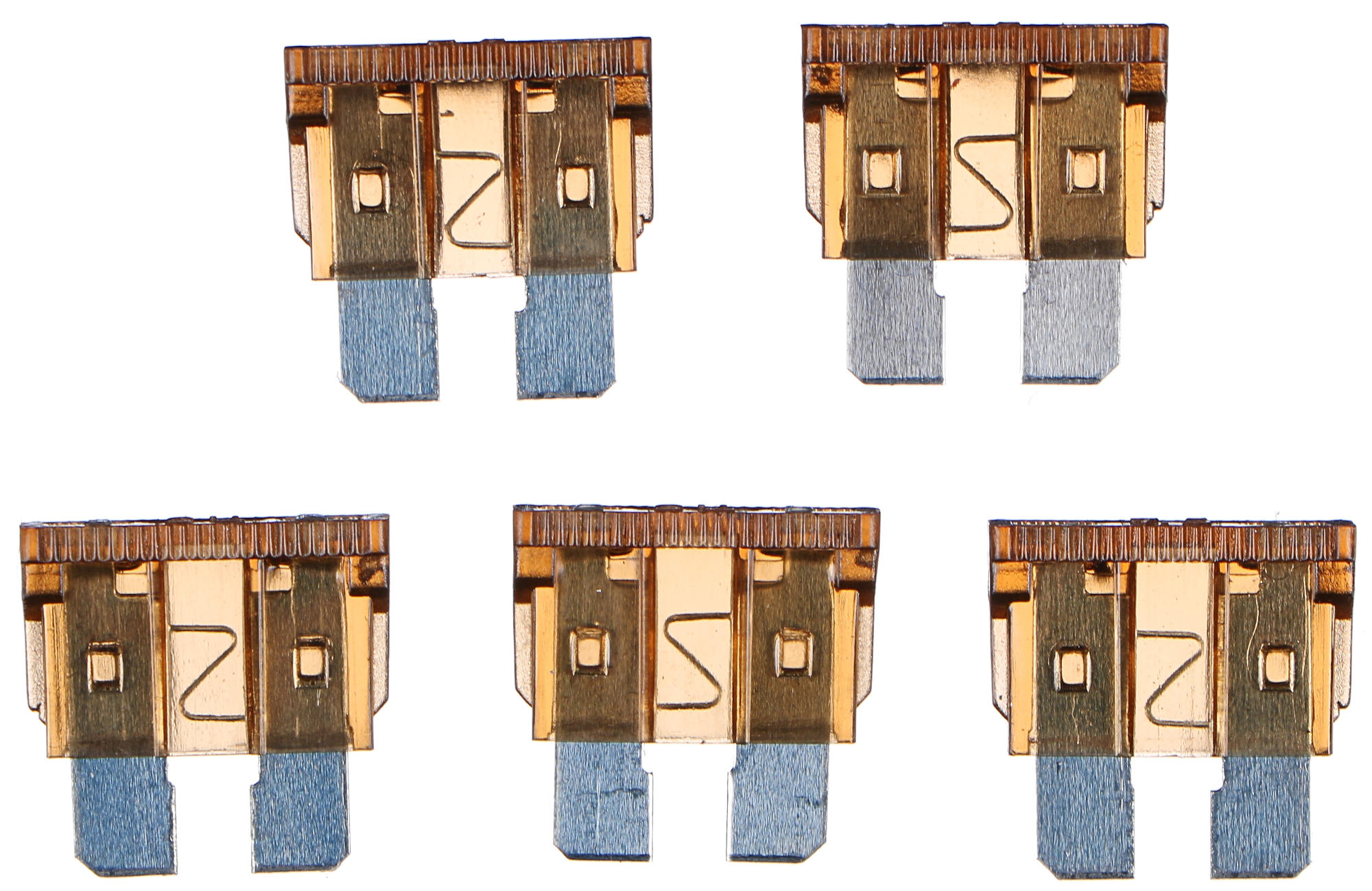 Késes autóbiztosíték-készlet MECHANIC FUSE SET 7,5A, 100ks