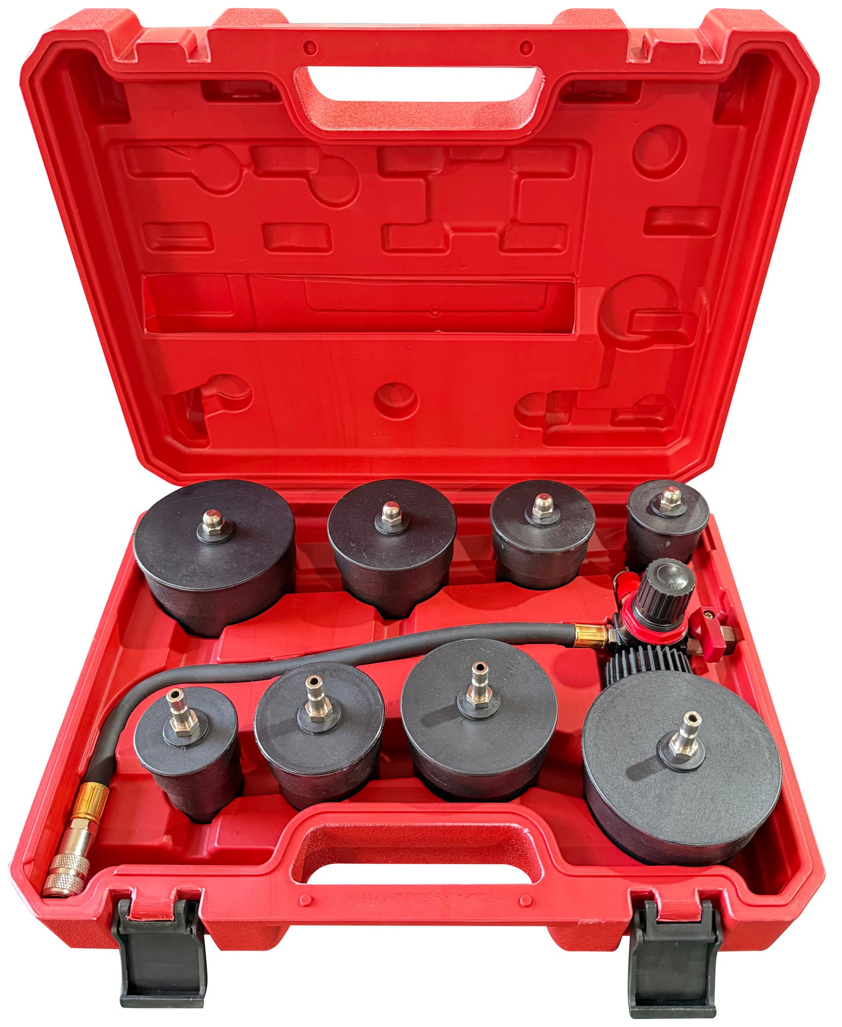 Turbófeltöltő tömítettség-ellenőrző készlet MECHANIC LEAK TESTER 1, 9 db
