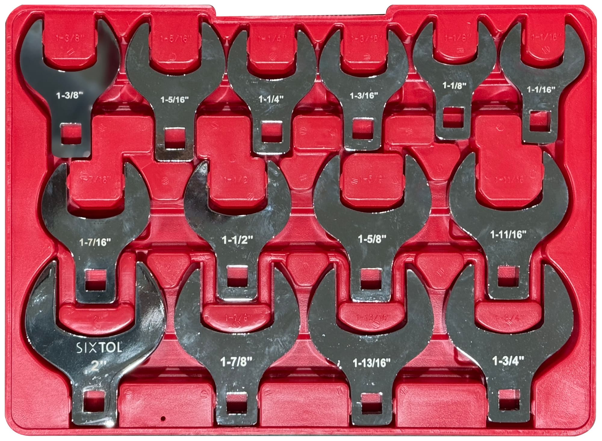 Cserélhető villáskulcs-fejek készlete MECHANIC WRENCH SET 5, 1/2\", 14 db
