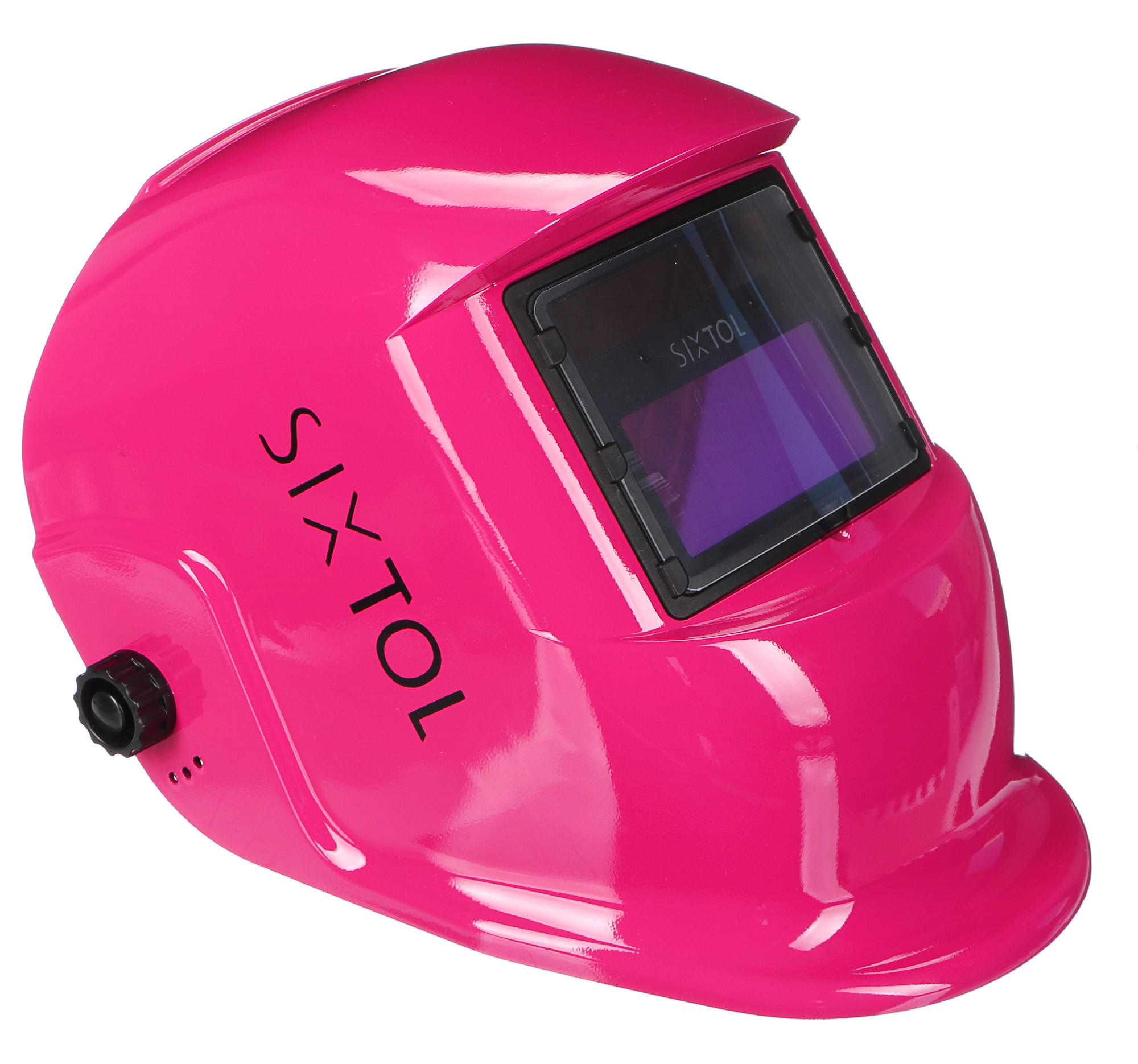 Automata sötétedésű hegesztőmaszk WELDING MASK 4, rózsaszín