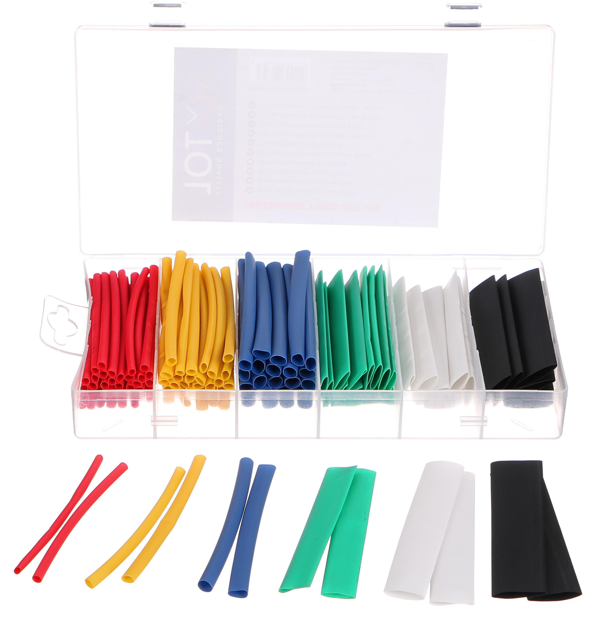 Zsugorcső készlet MECHANIC TUBE SET 128, 128ks