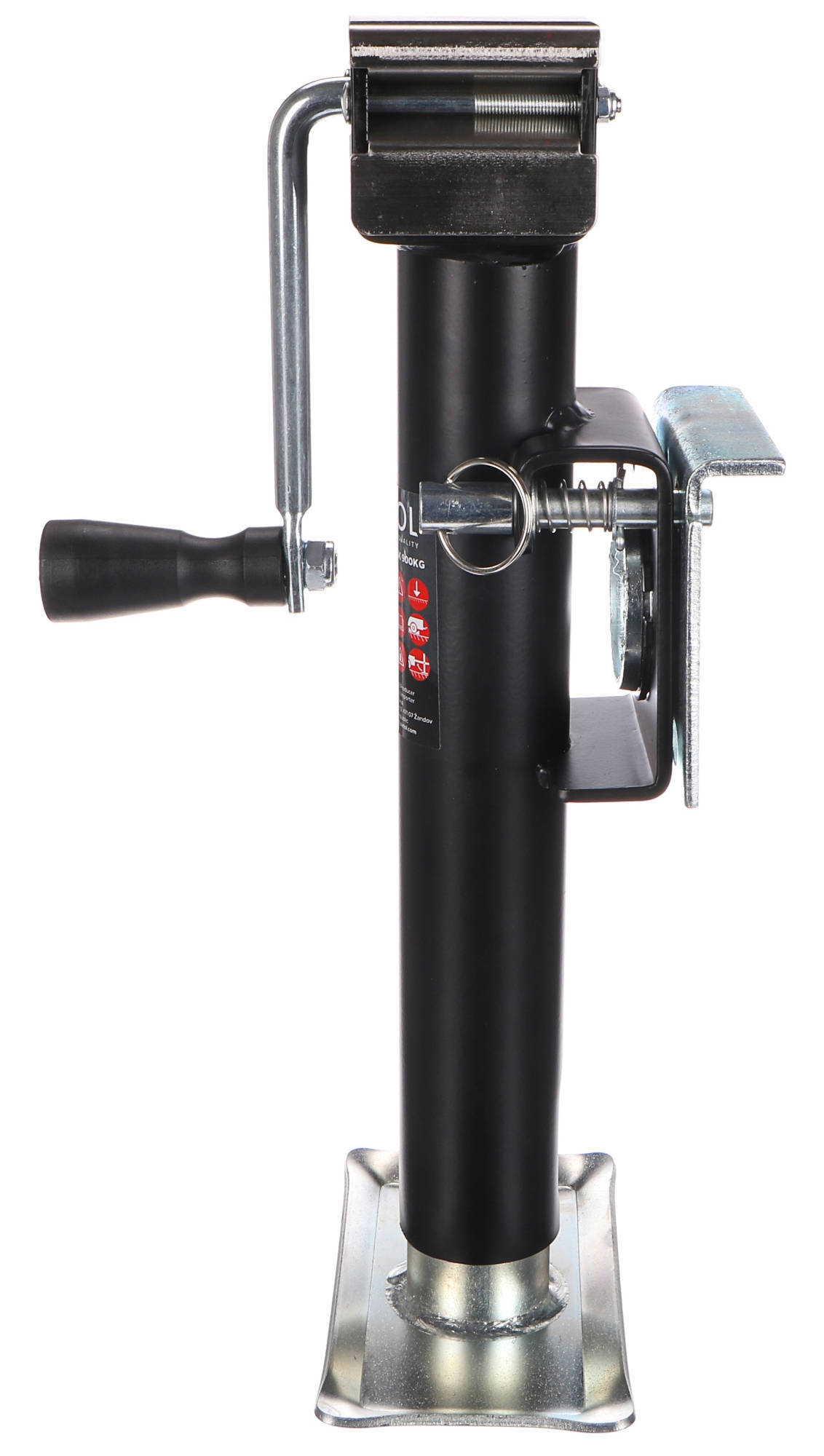 SX TRAILER JACK 900KG, hegesztett, lapos utánfutó-emelő