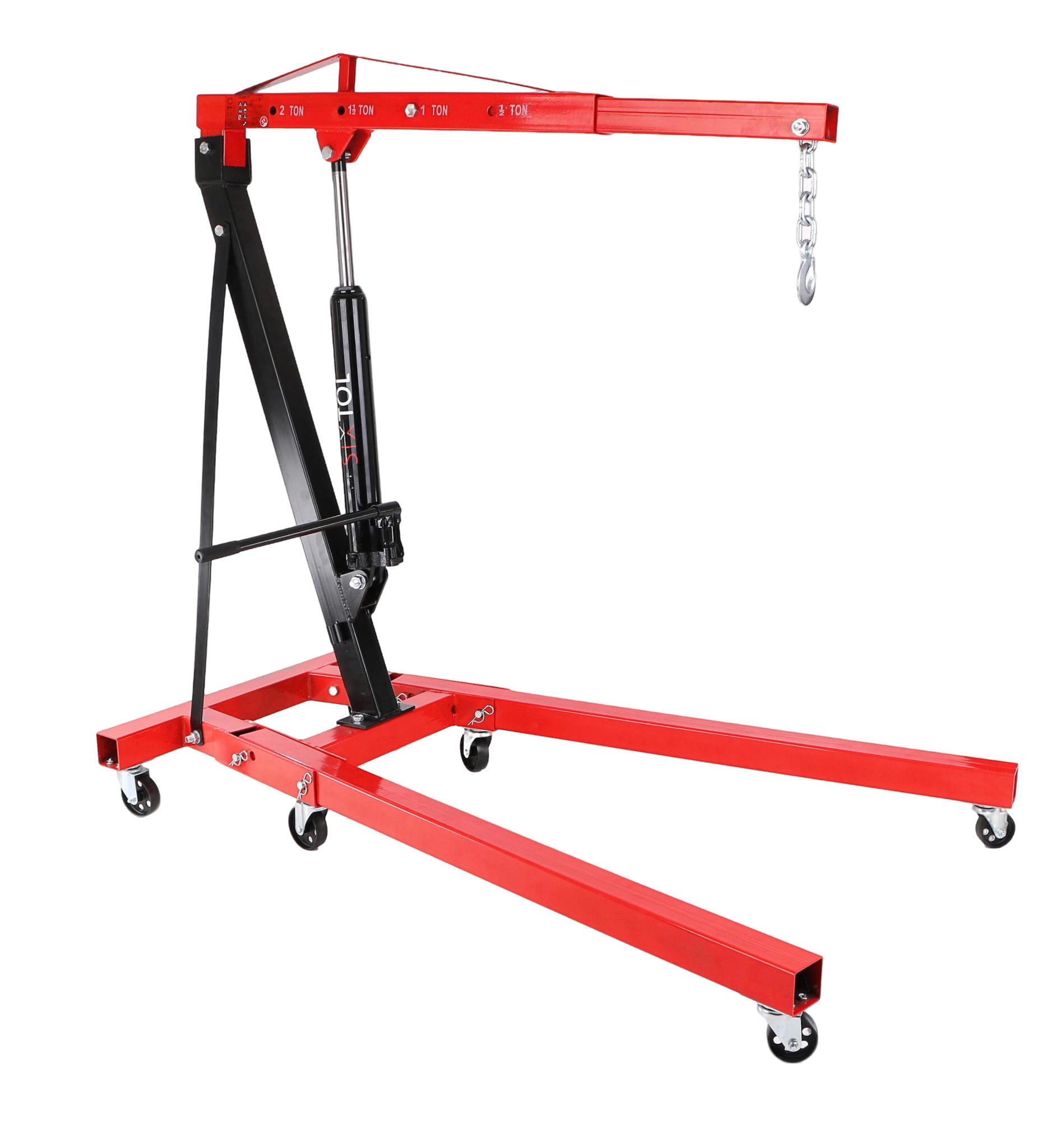 Műhelyi hidraulikus daru MECHANIC CRANE 2T, 78 kg, 230 cm, "zsiráf"