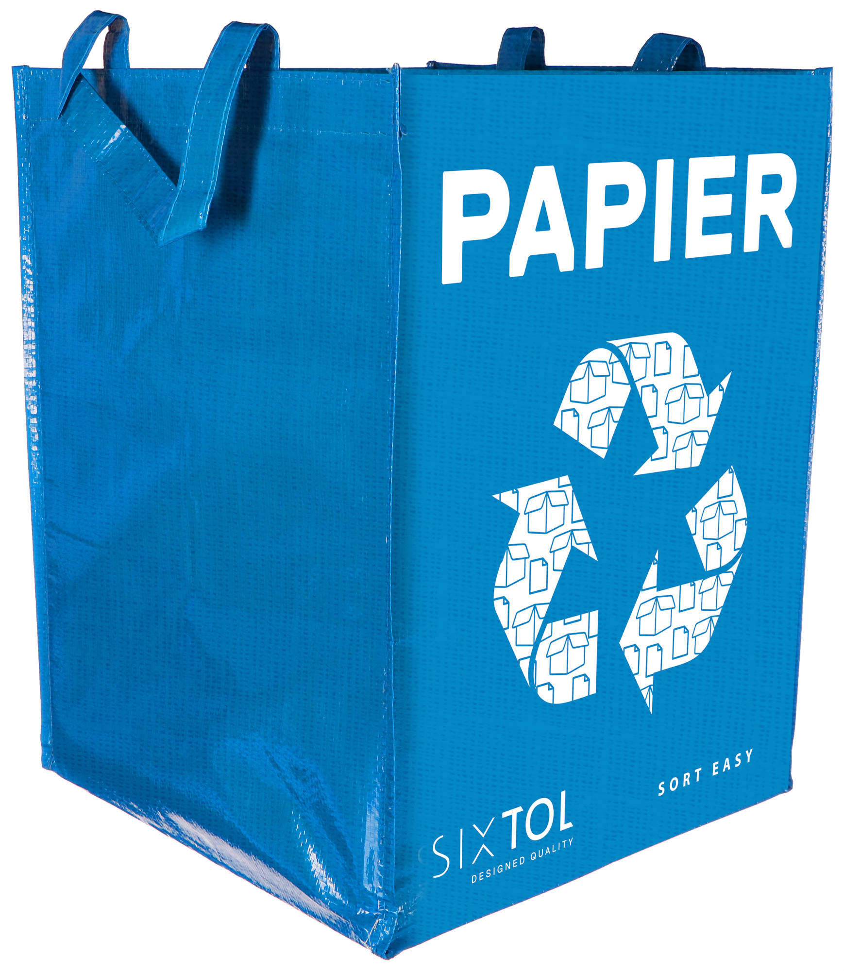 Szelektív hulladékzsák SORT EASY PAPIER, 30x30x40 cm, 36 l